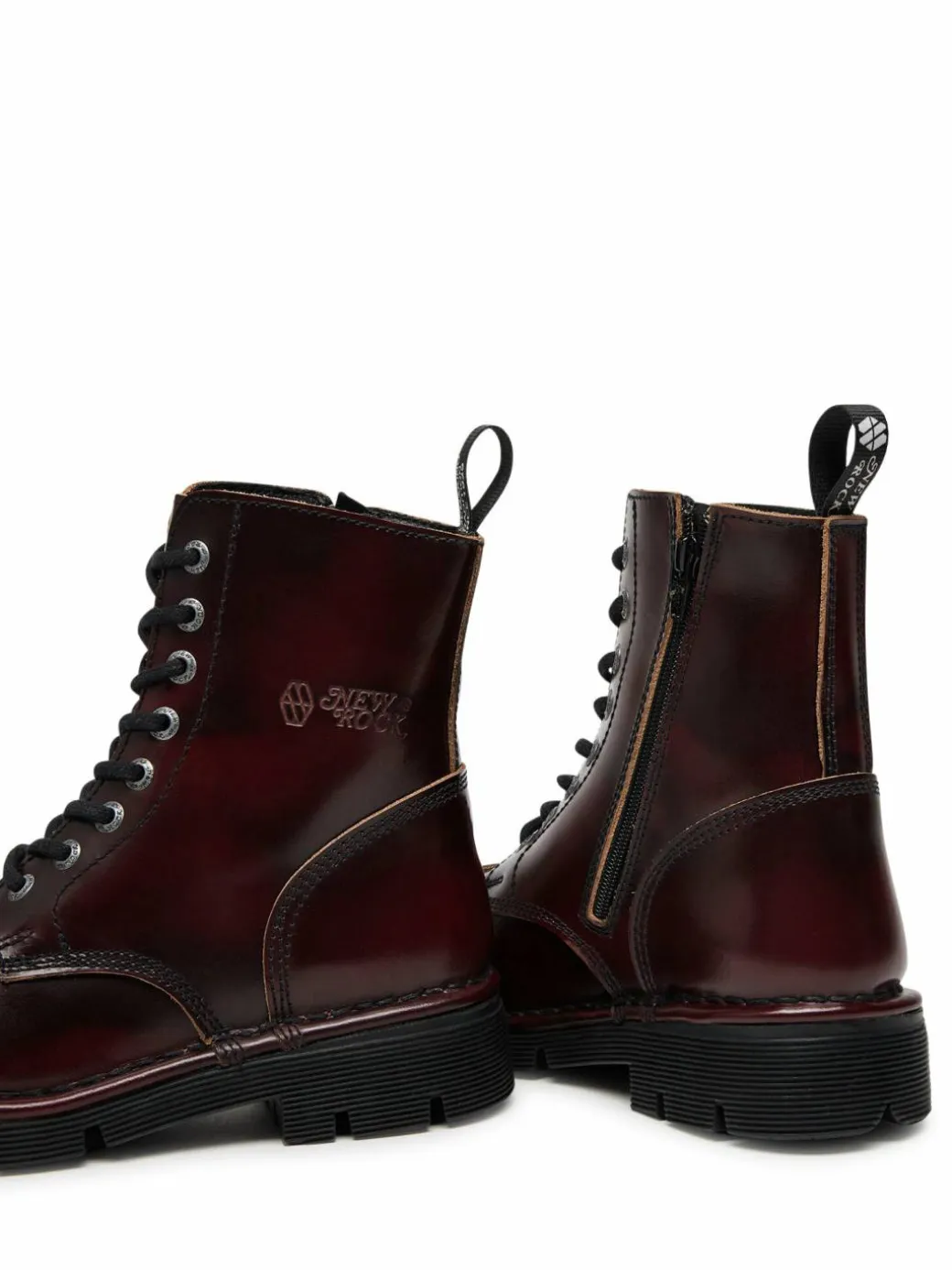 Anfibi M-MILI083C-S56 Bordeaux