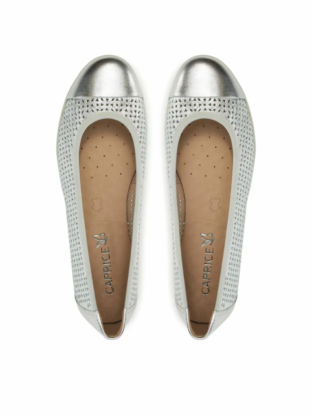 Ballerine 9-22151-42 Argento