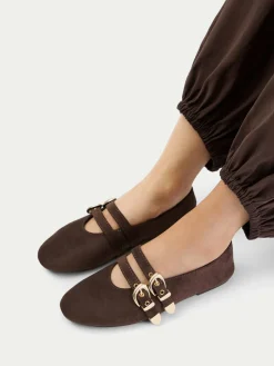 Ballerine CEO-HY82405-1 Marrone
