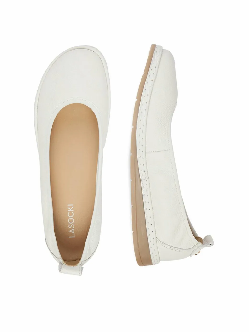 Ballerine CEO-WI23-LYLA-01 Écru
