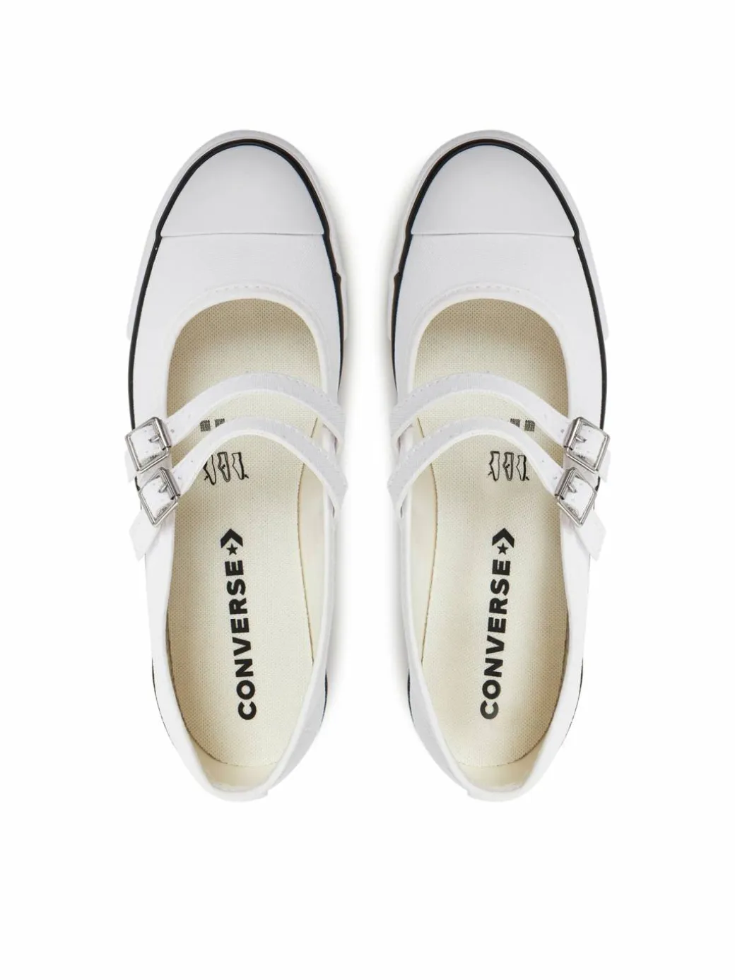 Ballerine Chuck Taylor All Star Dainty Mary Jane A11552C Bianco