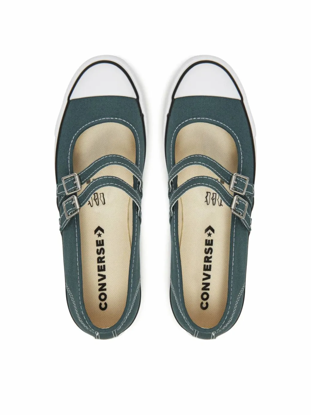 Ballerine Chuck Taylor All Star Dainty Mary Jane A13797C Verde