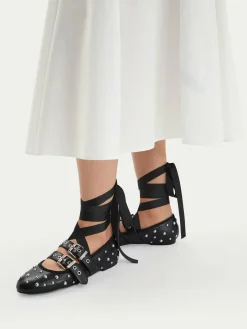 Ballerine Daphne Stud 1620059 Nero