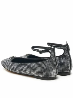 Ballerine FLPLVS SAT02 Nero
