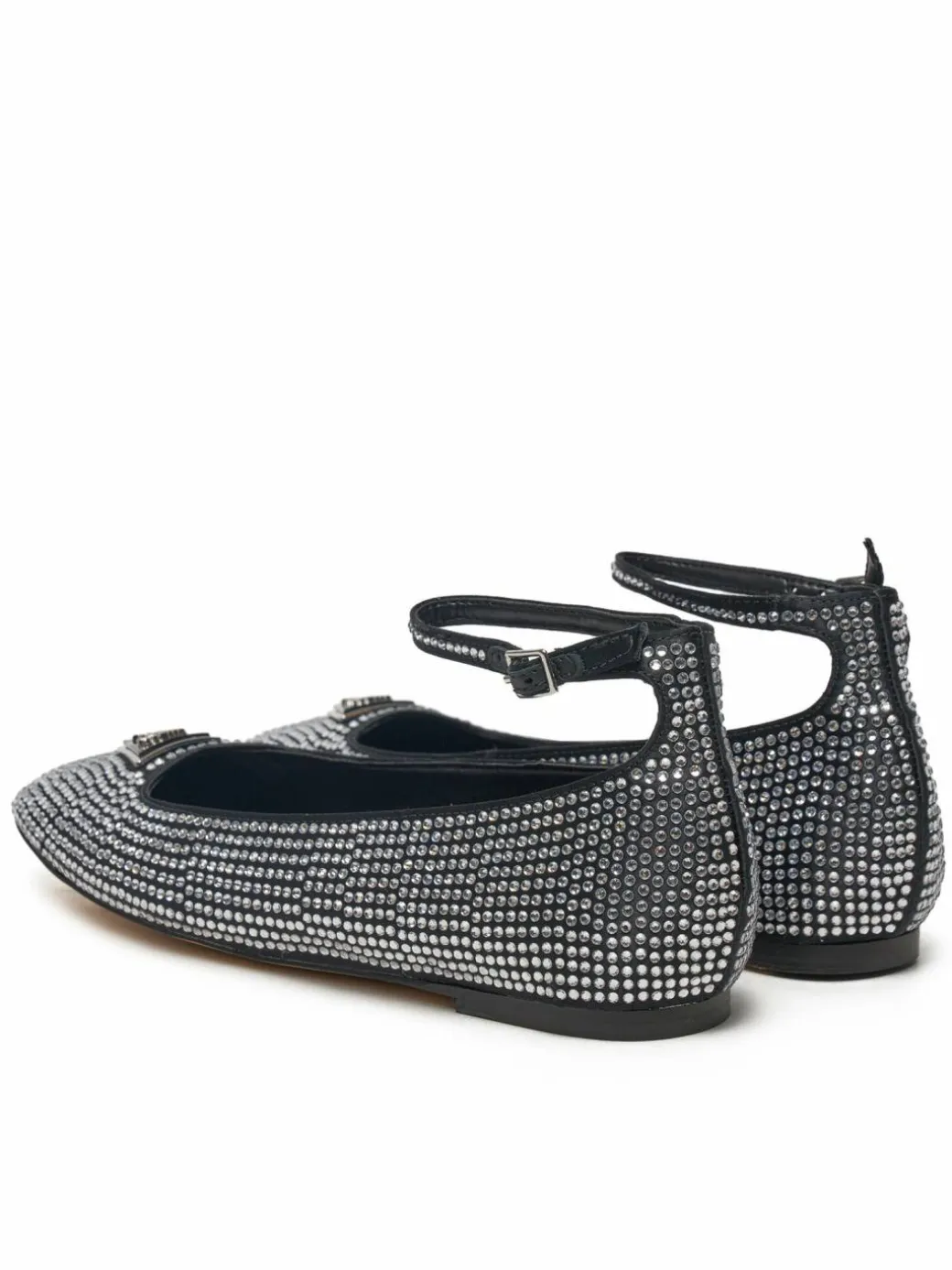 Ballerine FLPLVS SAT02 Nero