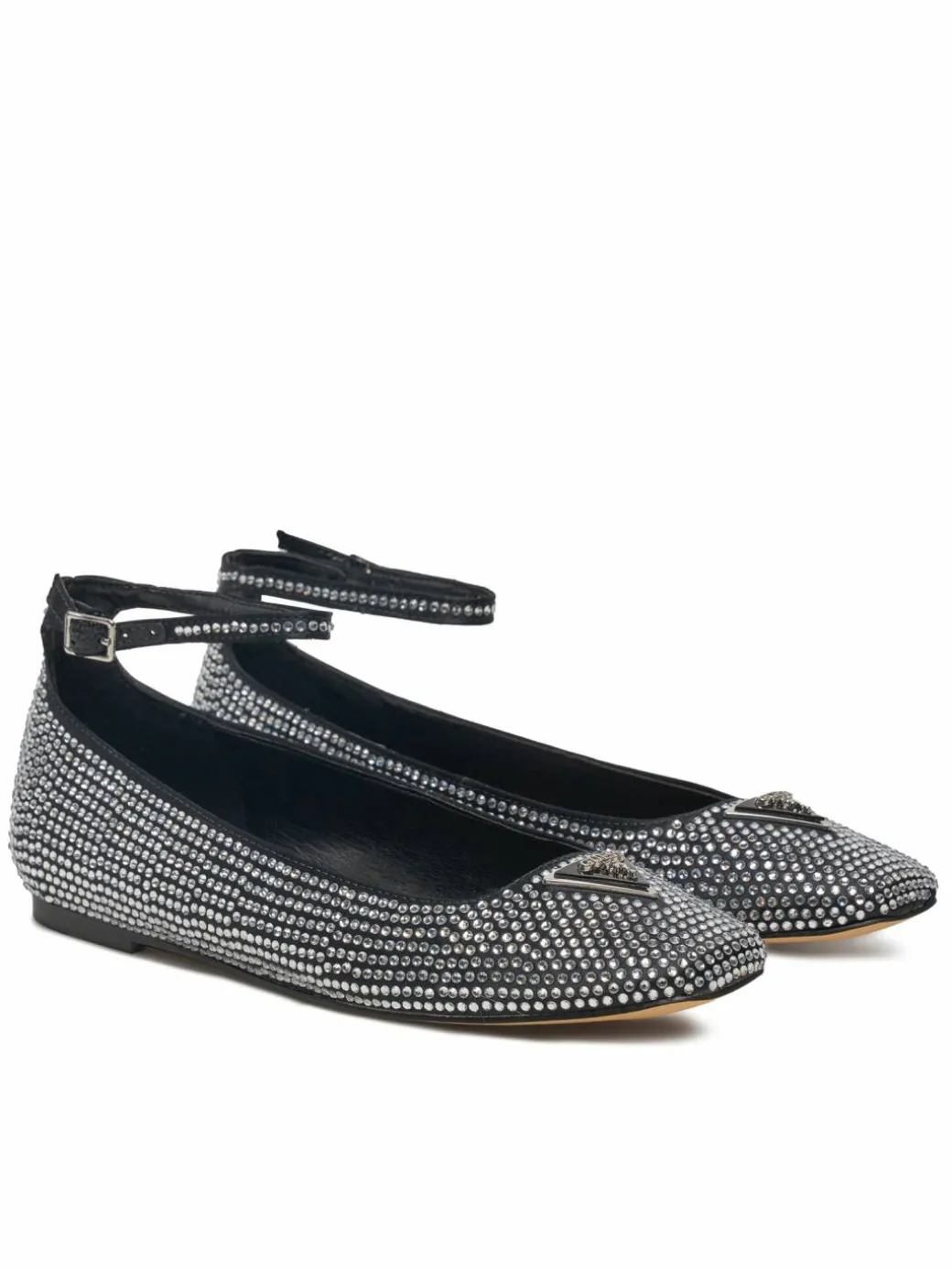 Ballerine FLPLVS SAT02 Nero