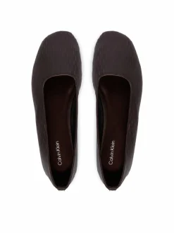 Ballerine Oblique Ballerina Cut Lth HW0HW03033 Bordeaux
