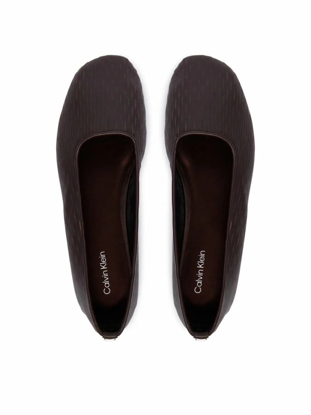 Ballerine Oblique Ballerina Cut Lth HW0HW03033 Bordeaux