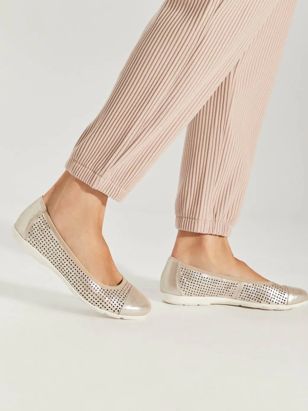 Ballerine 9-22151-42 Oro