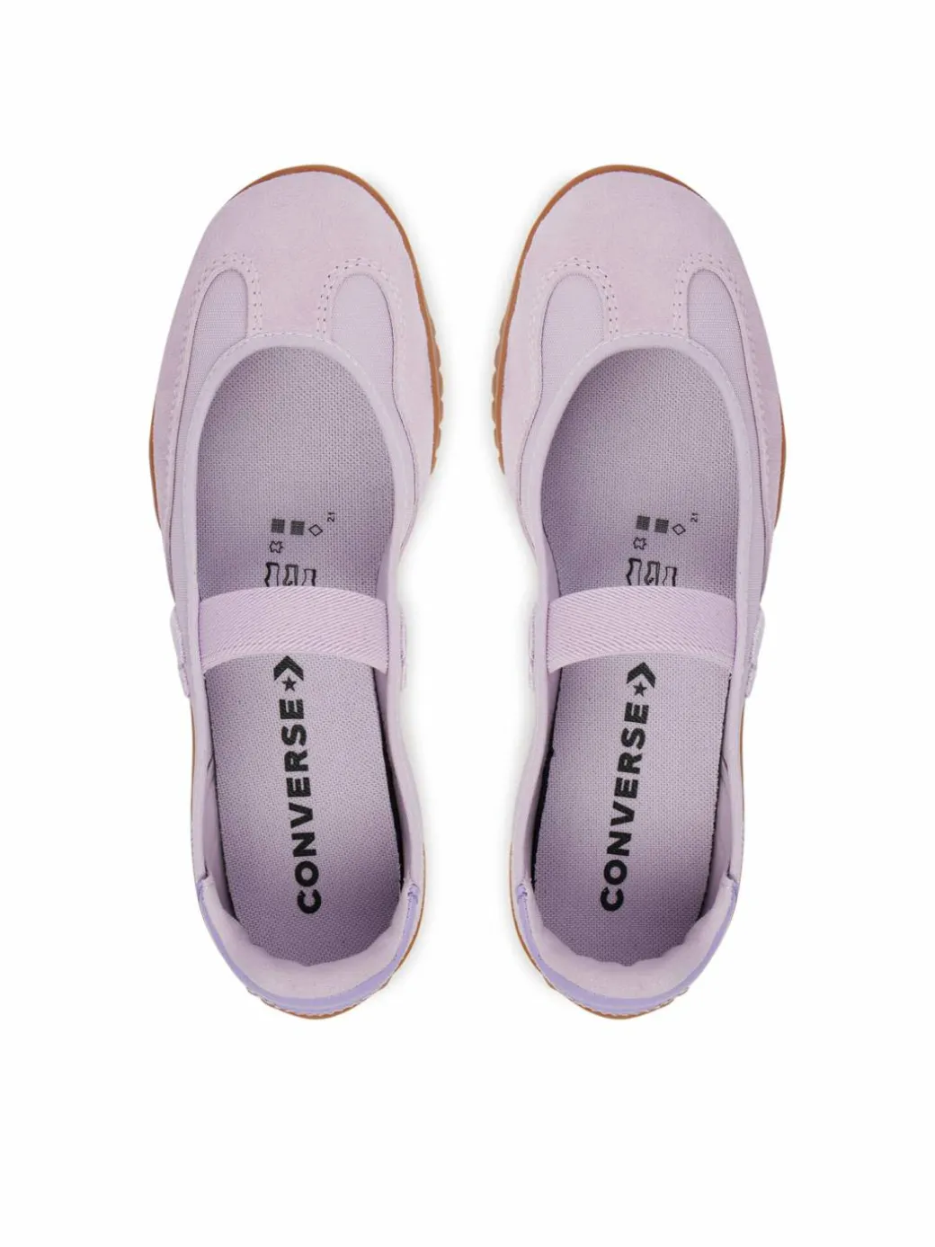 Ballerine Run Star Trainer Ballet Flat A17029C Viola