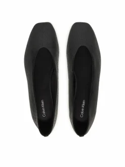 Ballerine Square Ballerina Aop Lth HW0HW02936 Nero