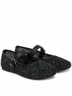 Ballerine Tjw Knitted Ballerina EN0EN03030 Nero