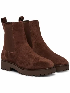 Chelsea Allyson Suede Bootie 802974477004 Marrone