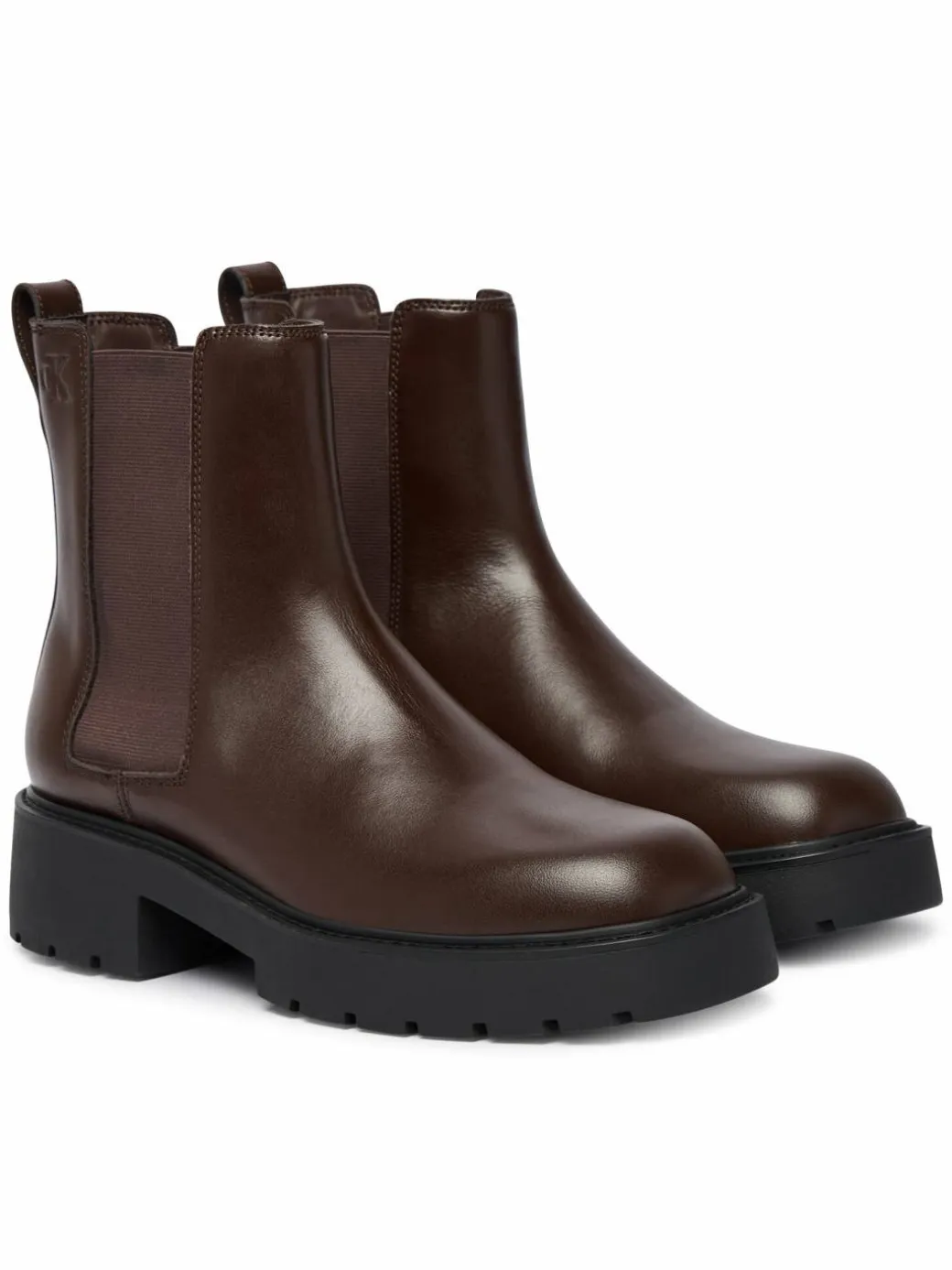 Chelsea Chunky Chelsea Boot Pol Lth HW0HW03267 Nero