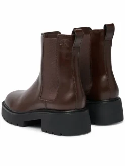 Chelsea Chunky Chelsea Boot Pol Lth HW0HW03267 Nero