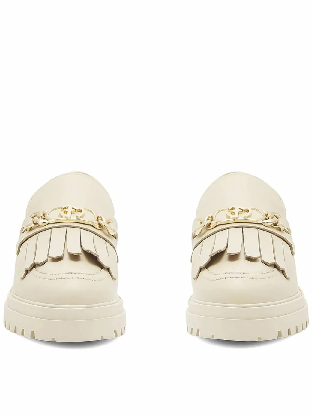 Chunky loafers ANGE-1018 Beige