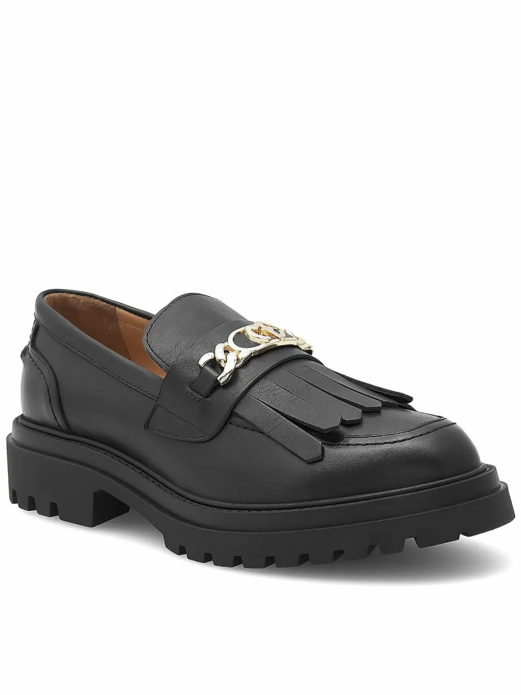 Chunky loafers ANGE-1018 Nero