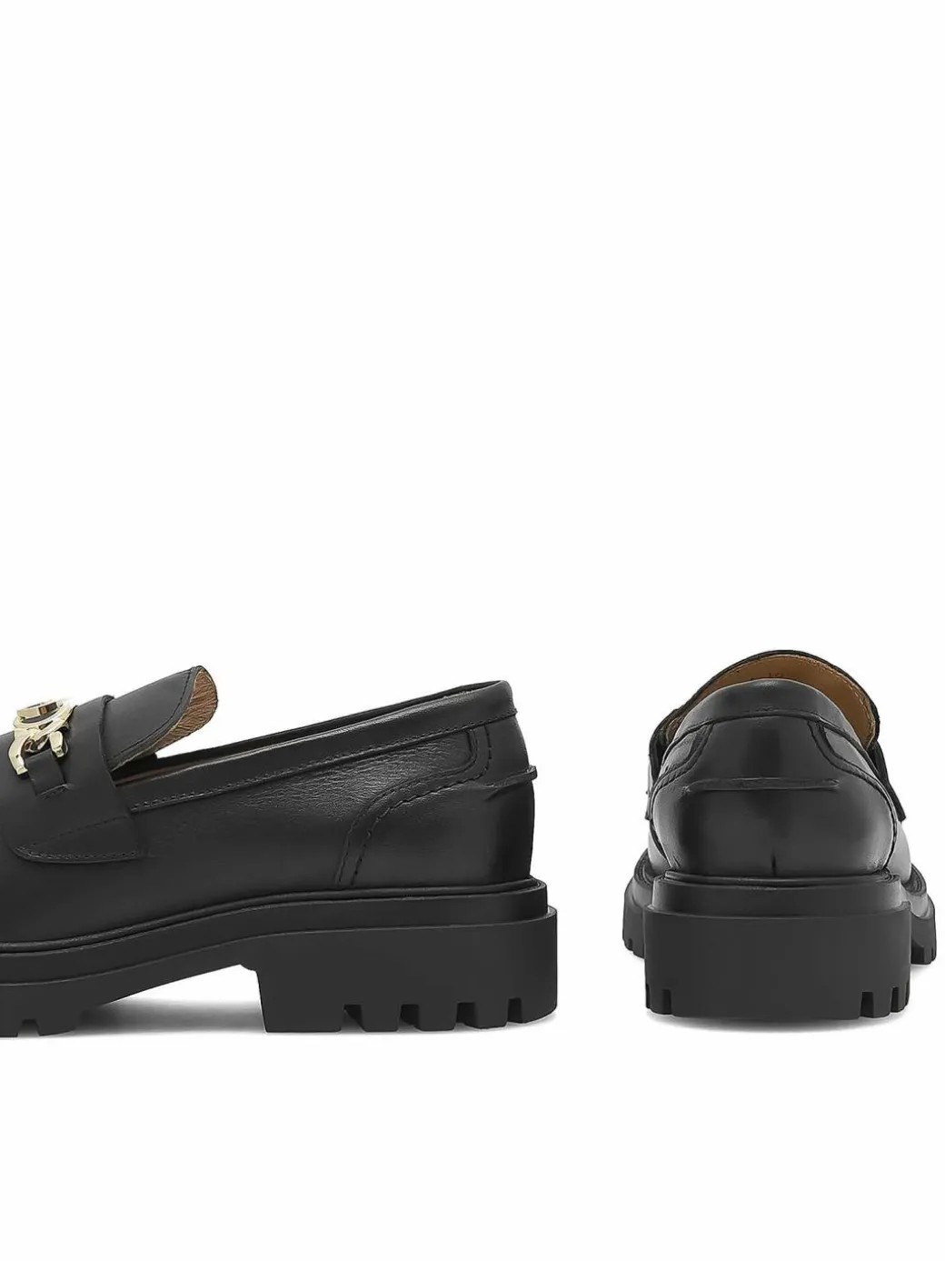 Chunky loafers ANGE-1018 Nero