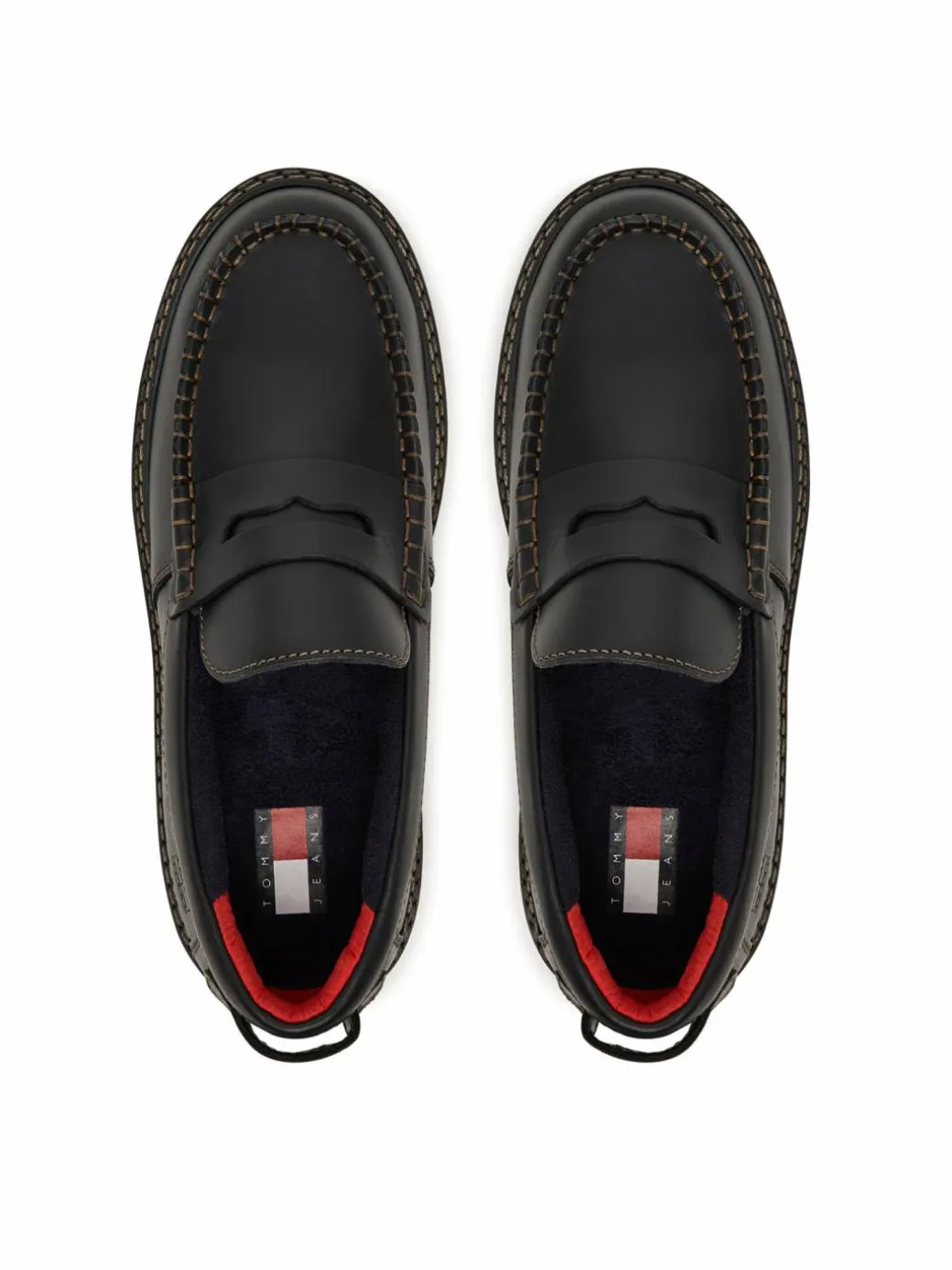 Chunky loafers Archive '01 Loafer Leather EN0EN03005 Nero