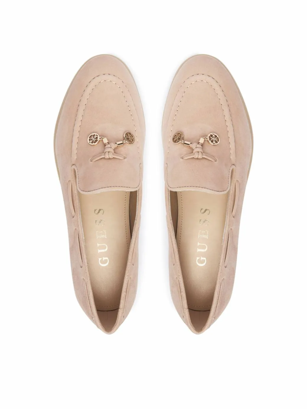 Chunky loafers Aryanai FLTNAI SUE14 Beige chiaro