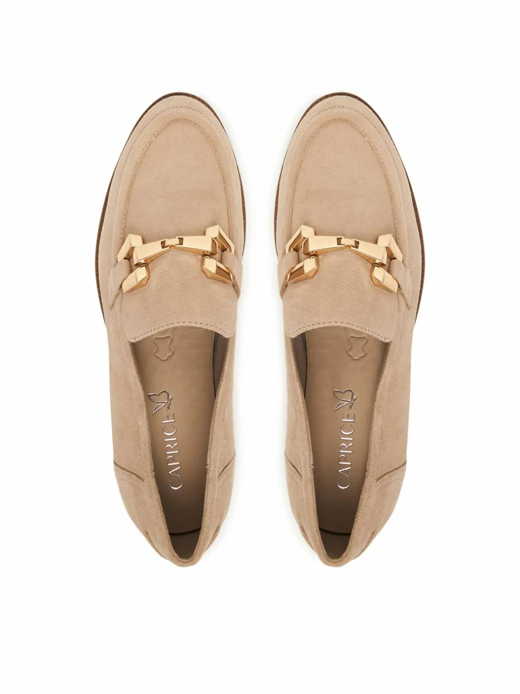 Chunky loafers 9-24202-46 Beige