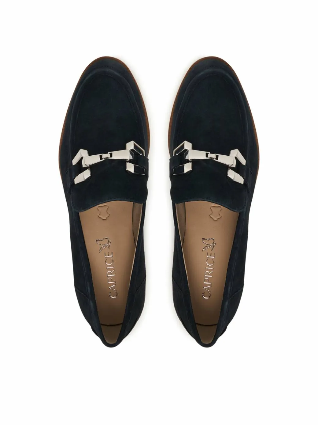 Chunky loafers 9-24202-46 Blu scuro