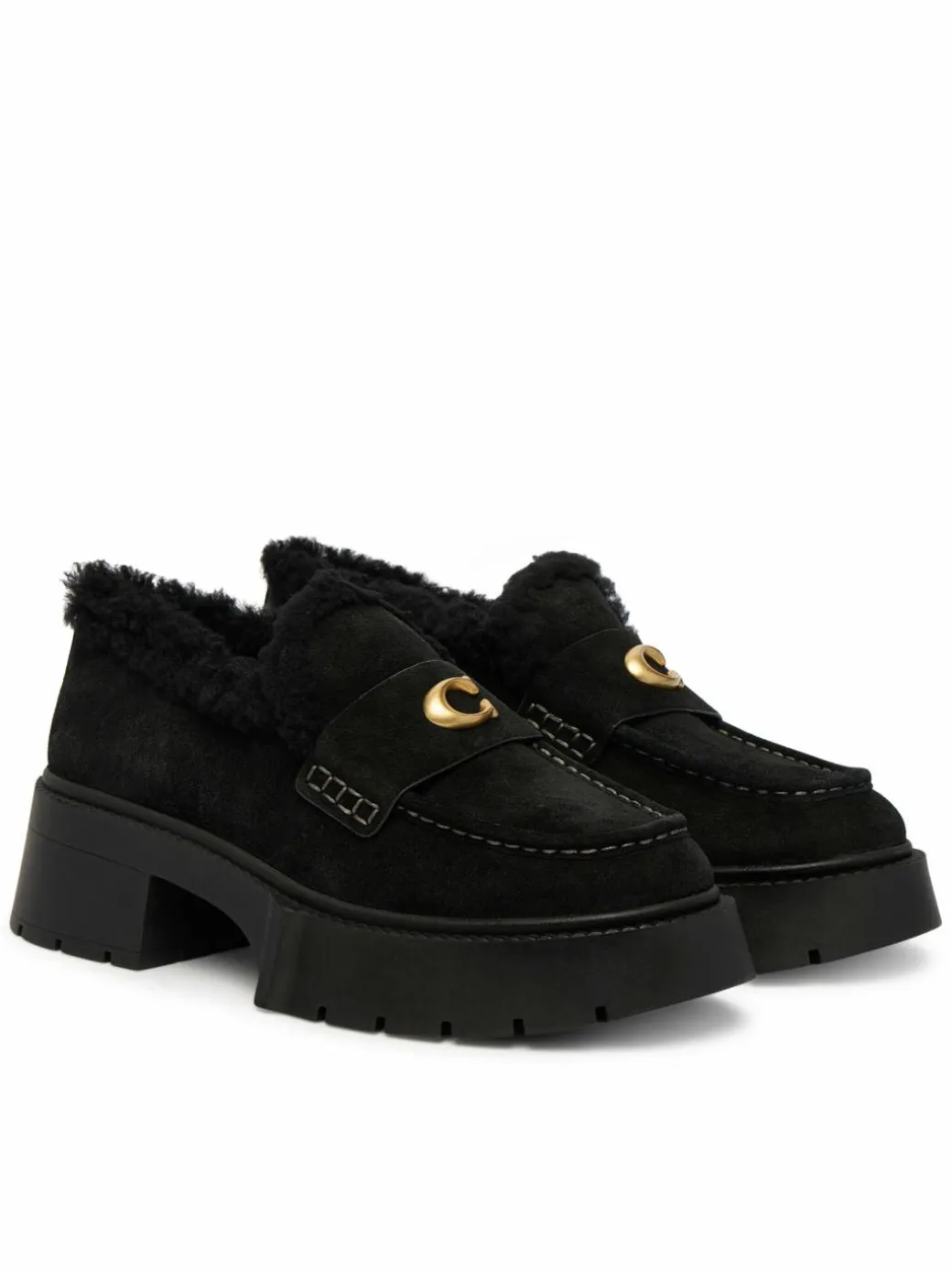 Chunky loafers CCH84 Nero
