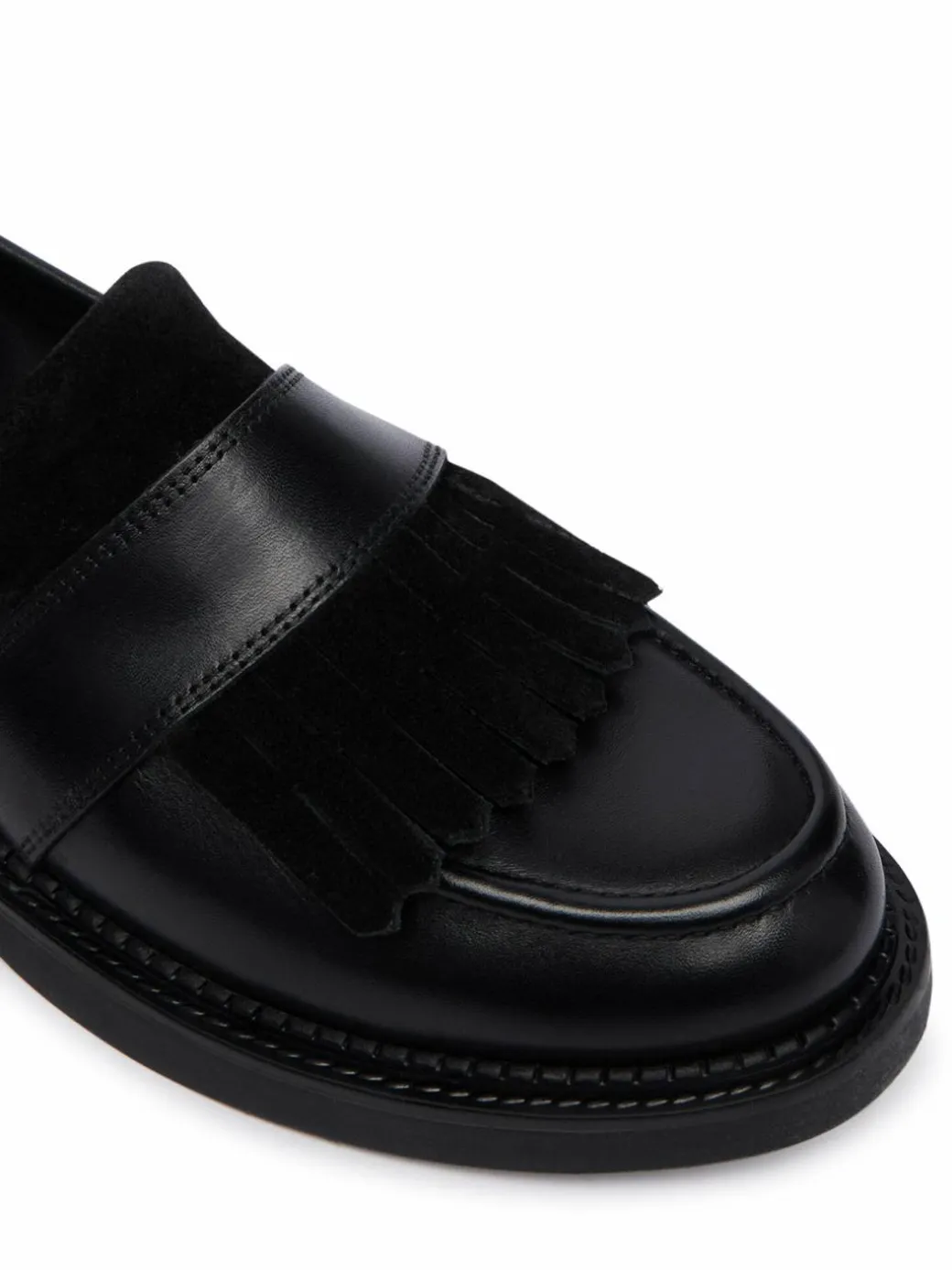 Chunky loafers D Serilda D66WYE 4323 C9999 Nero