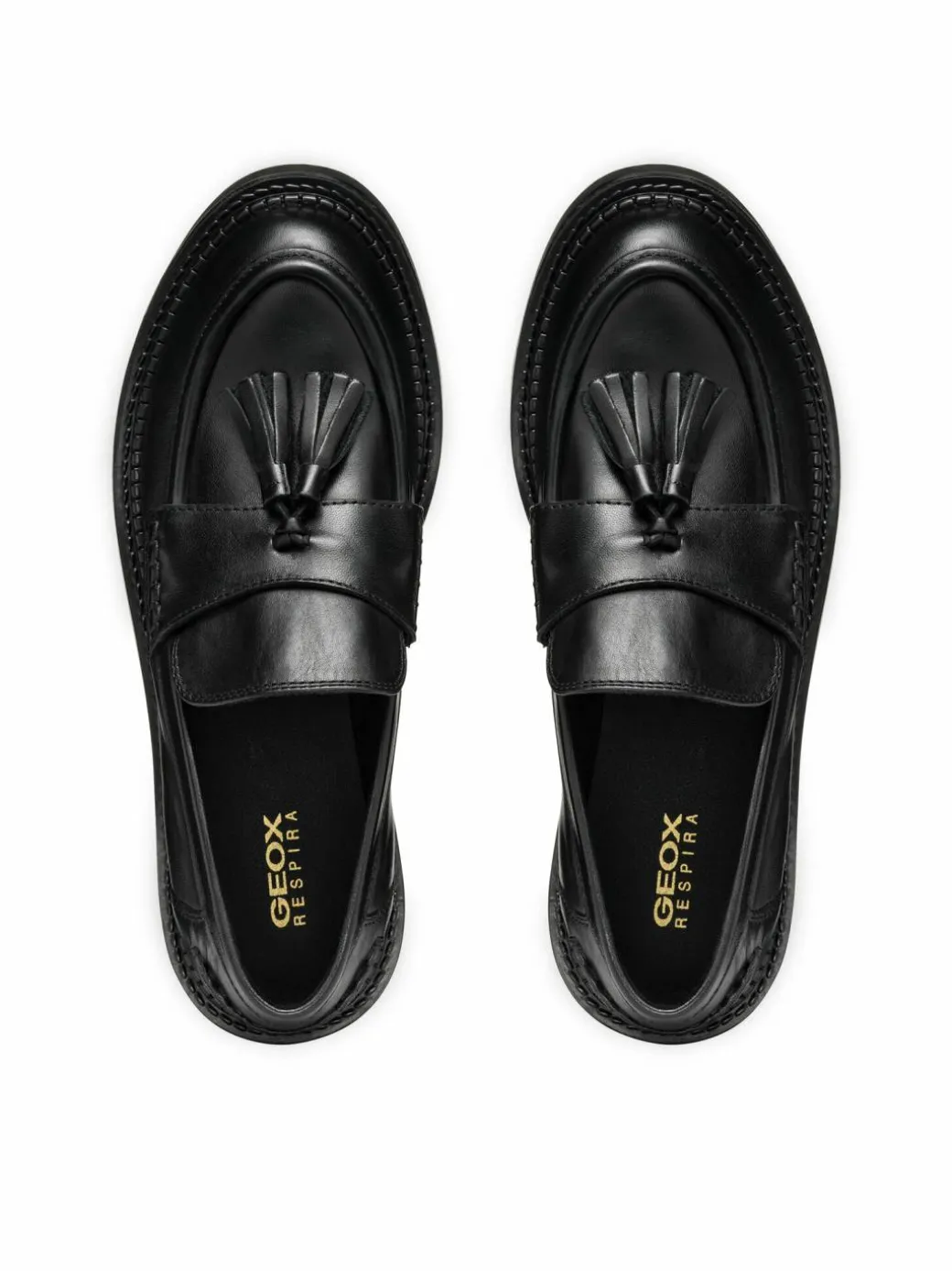 Chunky loafers D Serilda D46WYH 00043 C9999 Nero