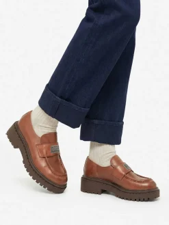 Chunky loafers EO-DOLUNAY-25FW05 Marrone