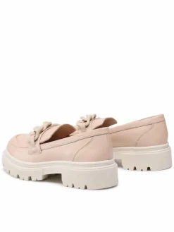Chunky loafers EST-DONNA-12 Beige
