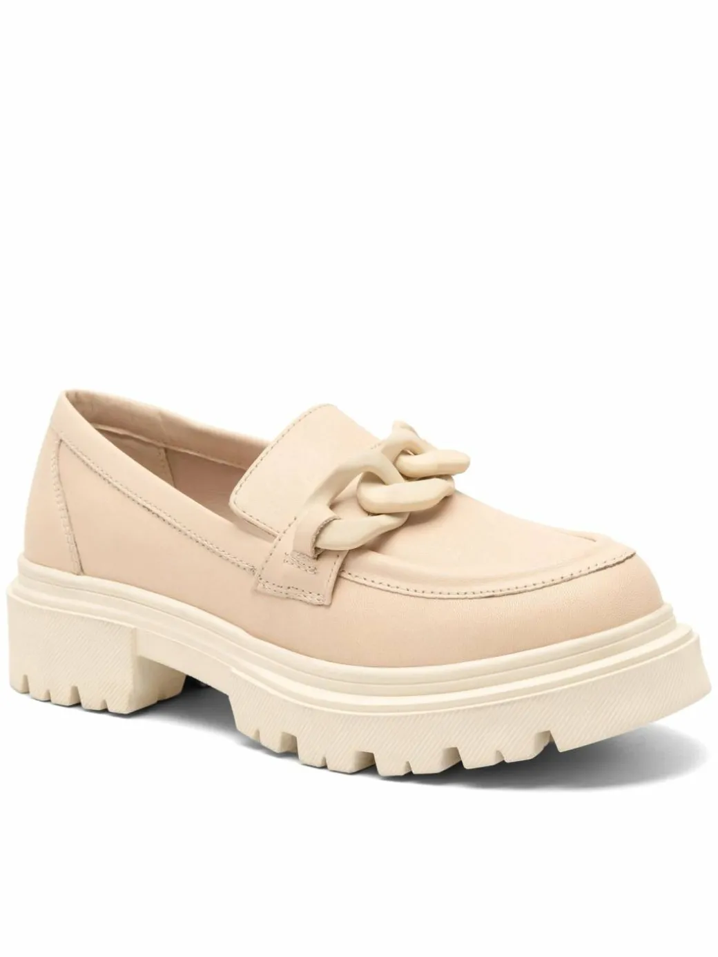 Chunky loafers EST-DONNA-12 Beige