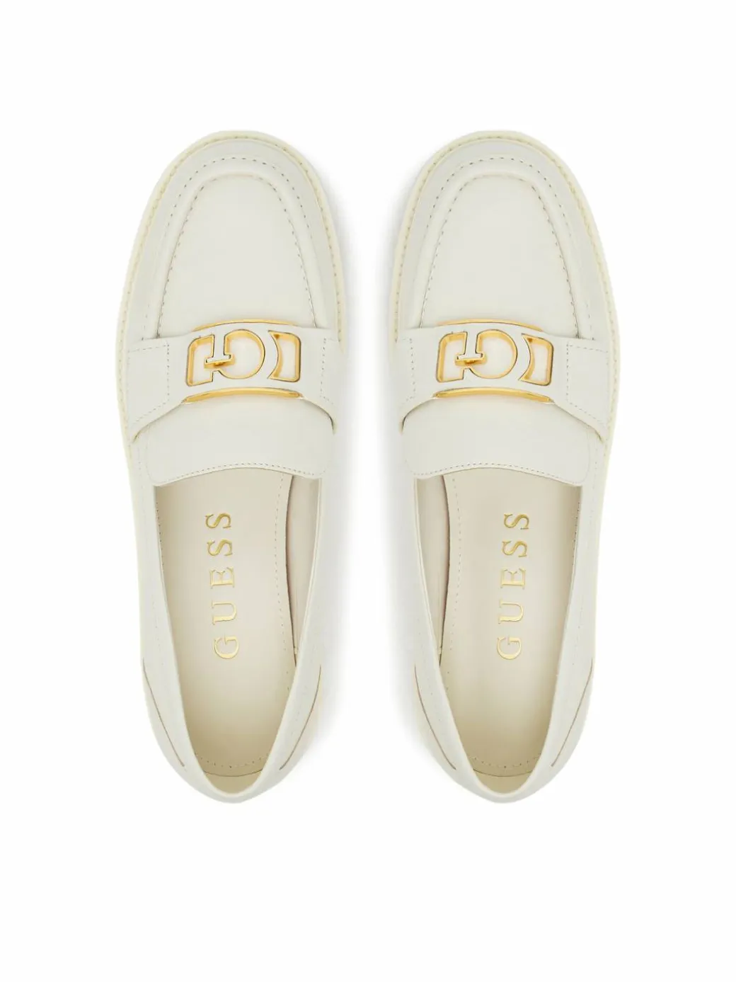 Chunky loafers FLPSHU LEA14 Écru