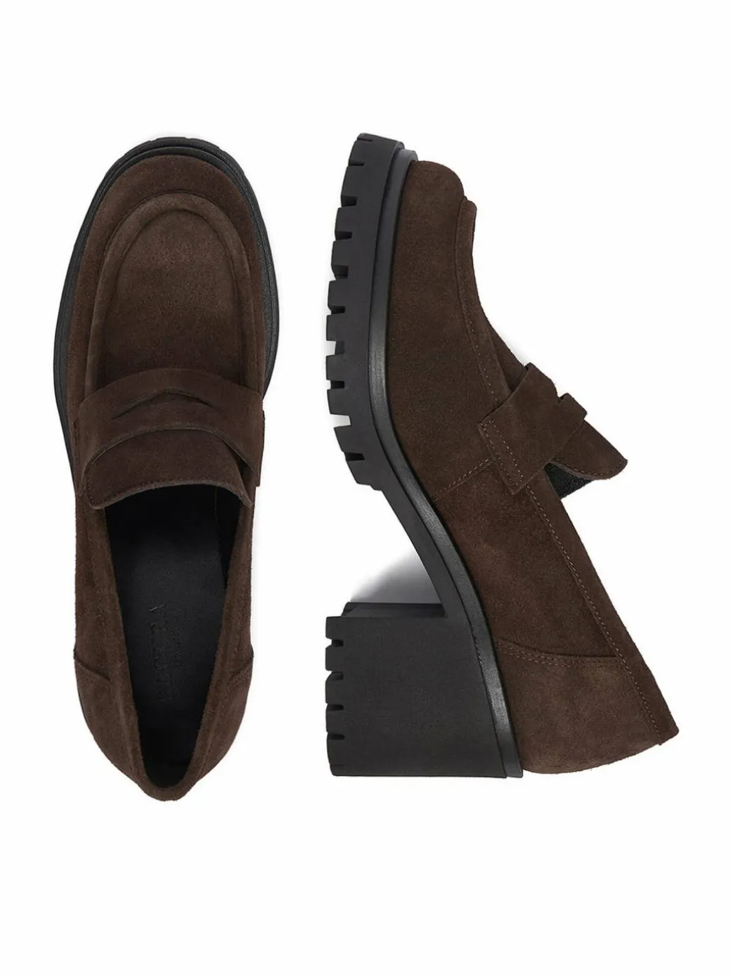 Chunky loafers GATE-25820LM Marrone scuro