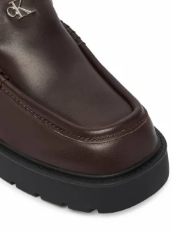 Chunky loafers HW0HW03044 Bordeaux