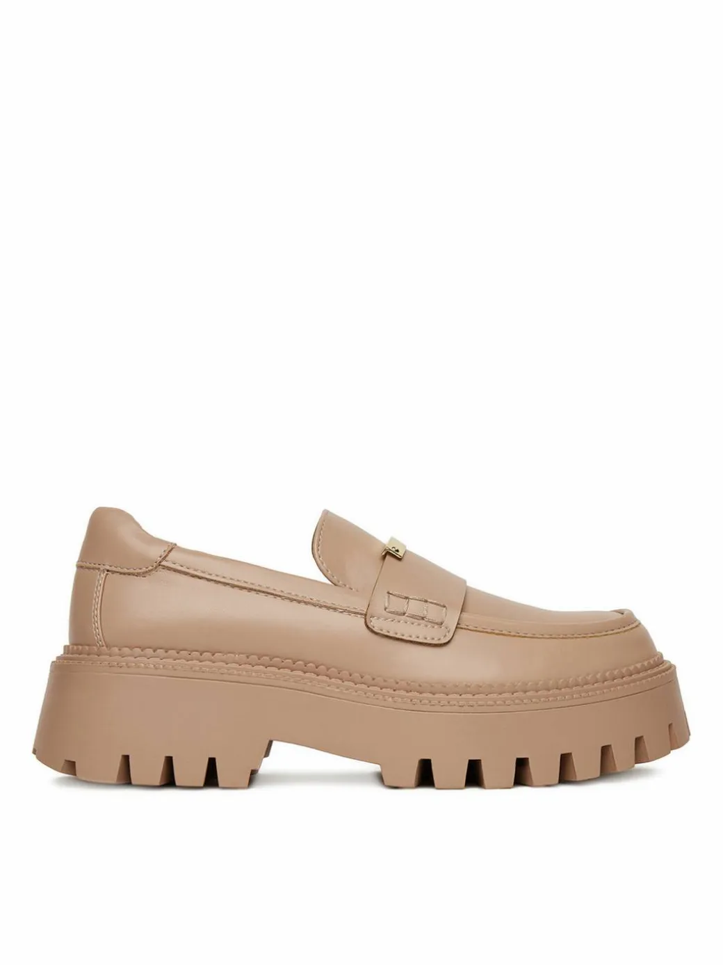 Chunky loafers HY19001-2 Beige