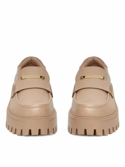 Chunky loafers HY19001-2 Beige