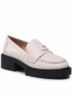 Chunky loafers Leah CB990 Beige