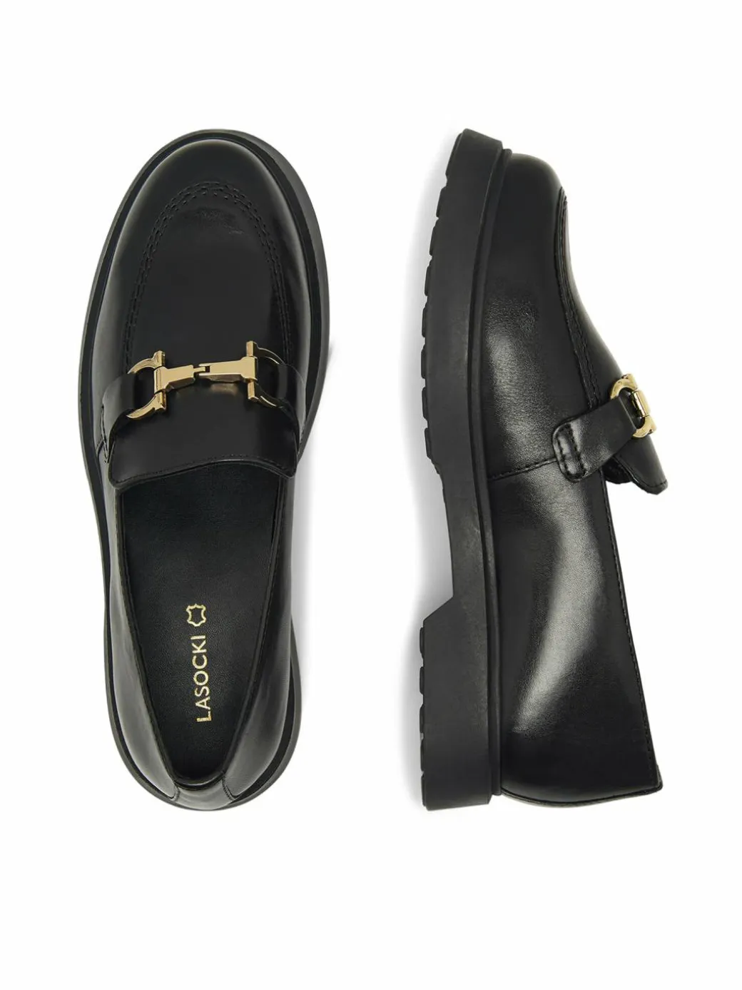 Chunky loafers RST-D669-01 Nero