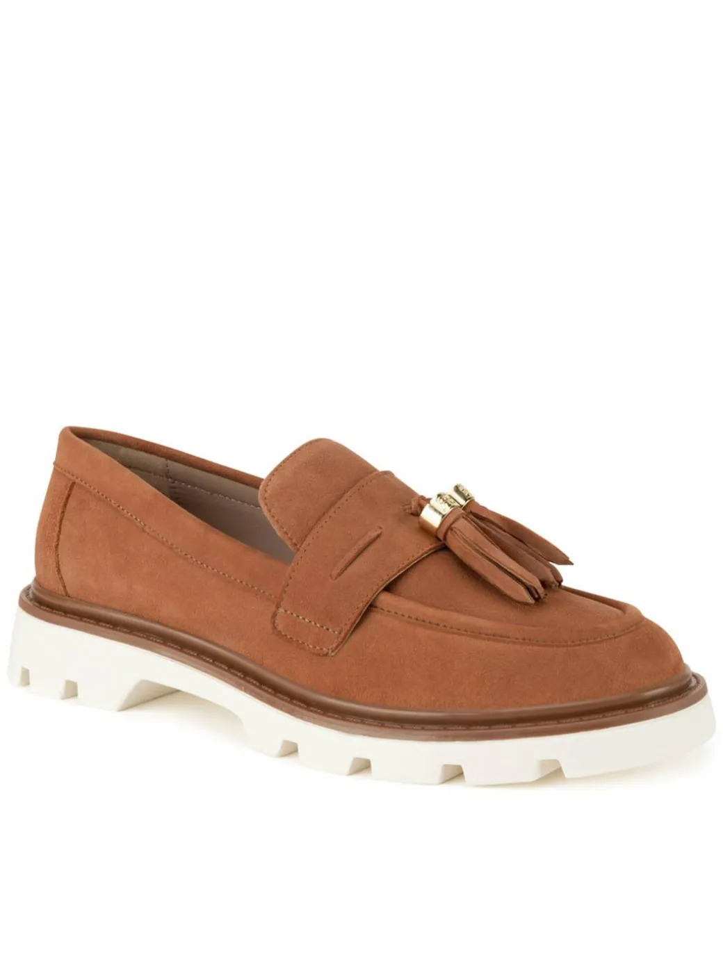 Chunky loafers SIMON-115856. Marrone