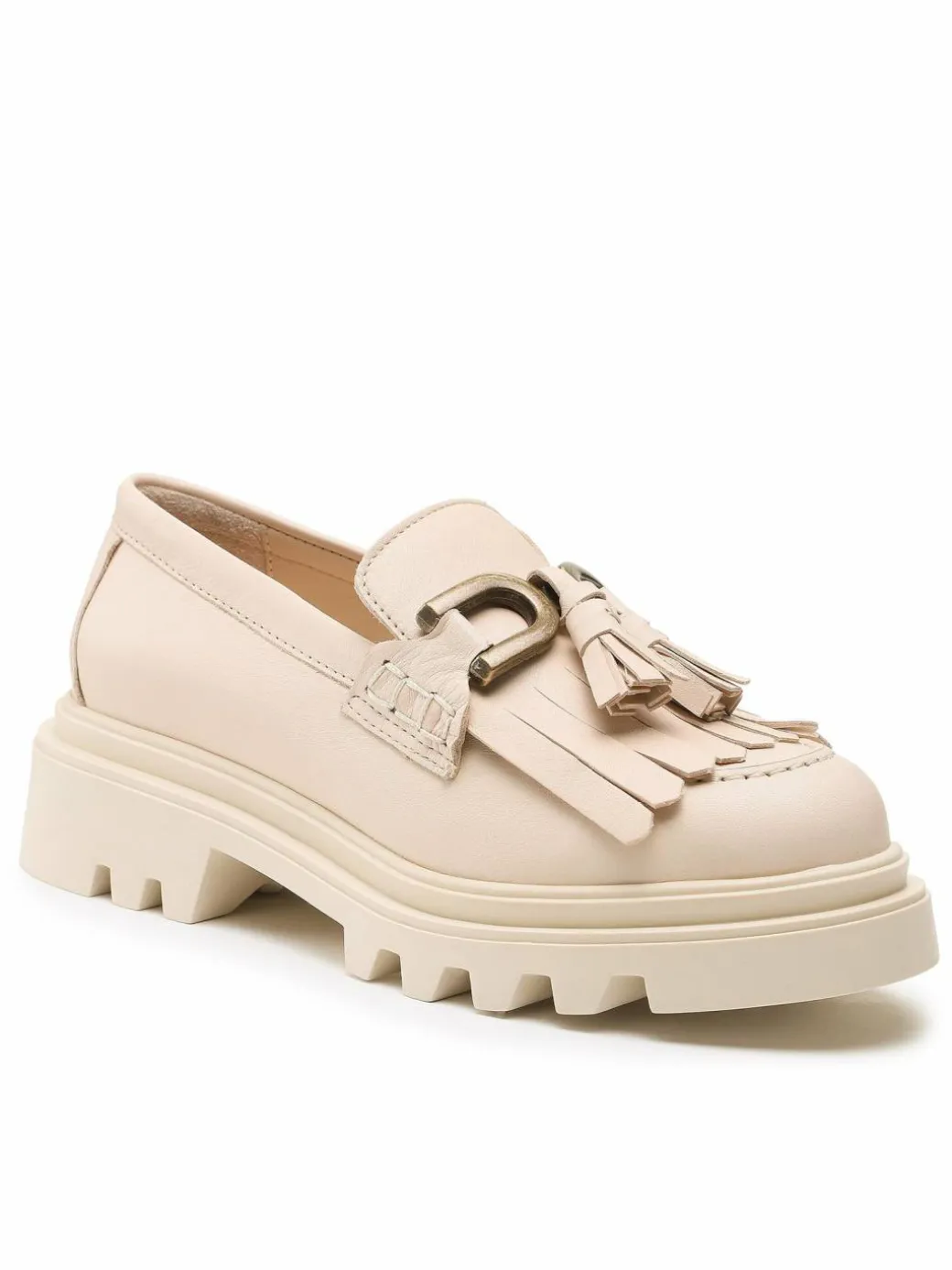 Chunky loafers 22SS24 Beige