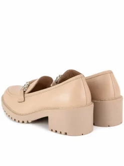 Chunky loafers WB-RONA-22 Beige