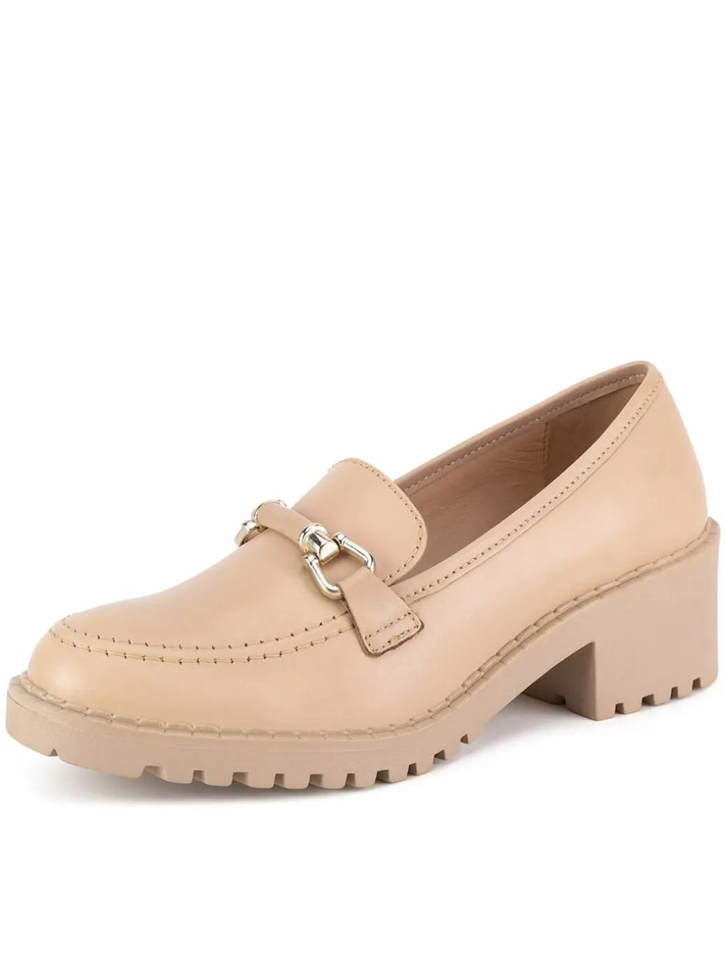 Chunky loafers WB-RONA-22 Beige