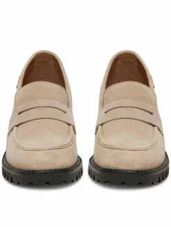 Chunky loafers WI34-JANELLE-01 Beige
