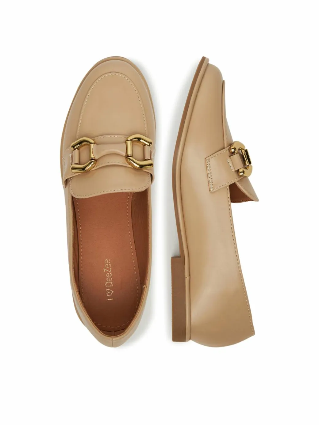 Chunky loafers Y066 Beige