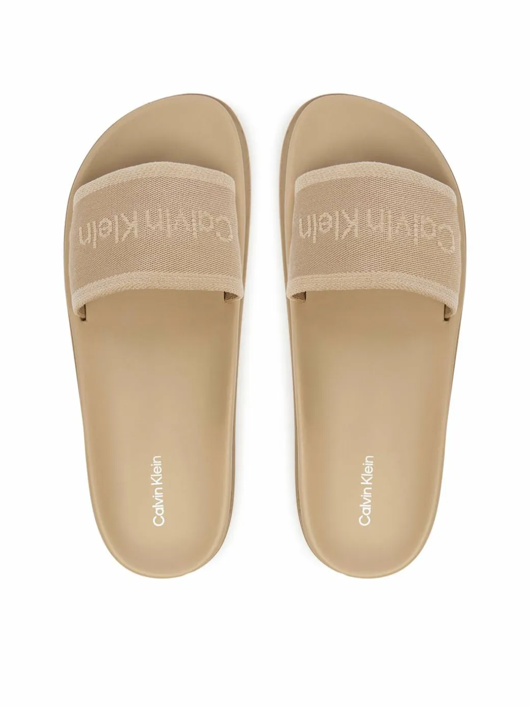 Ciabatte City Sandal Mule Webbing HW0HW02887 Beige