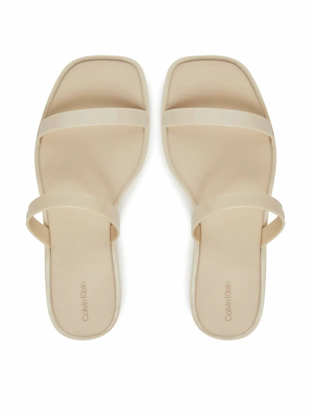 Ciabatte Double Bar Slide - Jelly HW0HW02417 Écru