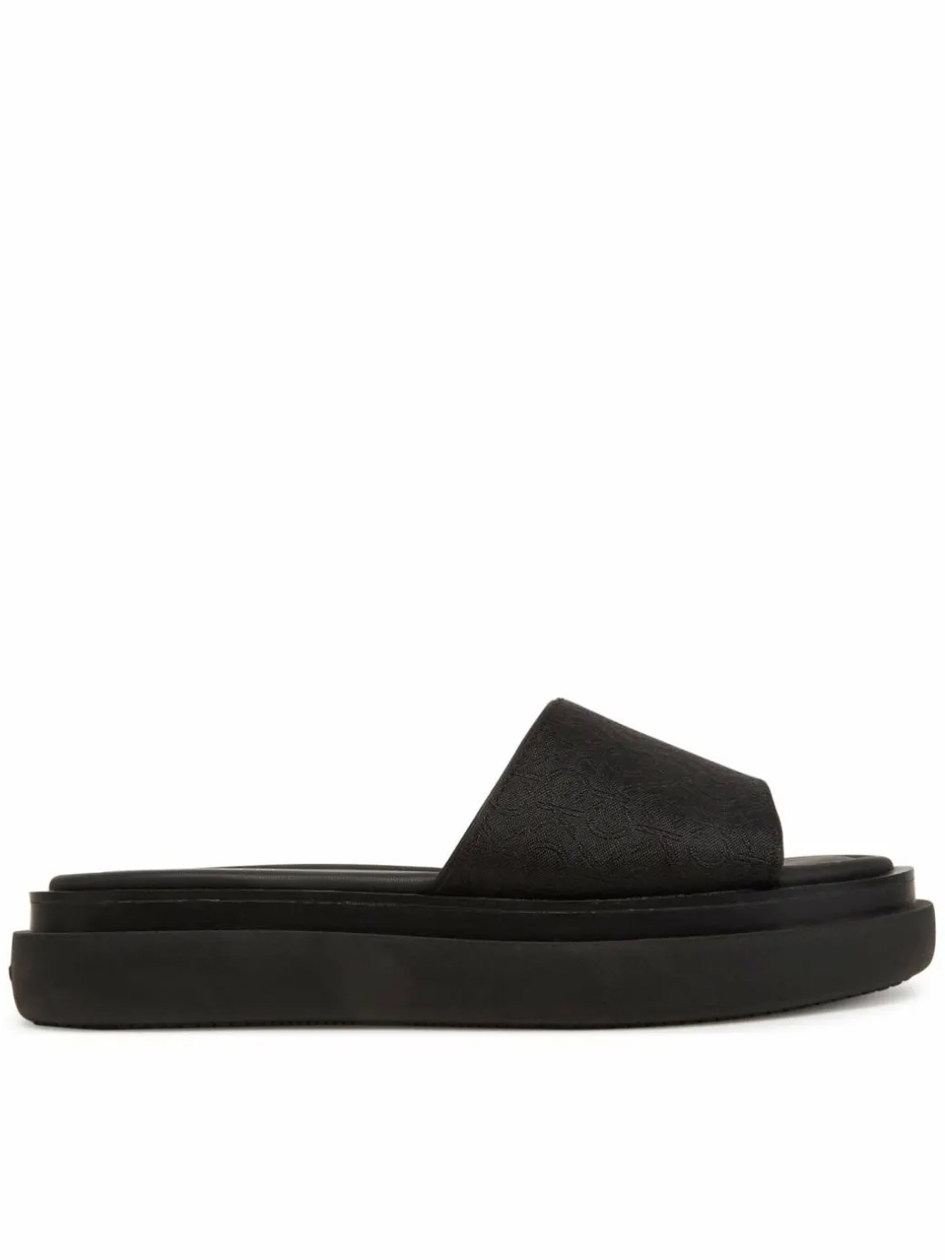 Ciabatte Flatform Slide Jacq HW0HW02461 Nero