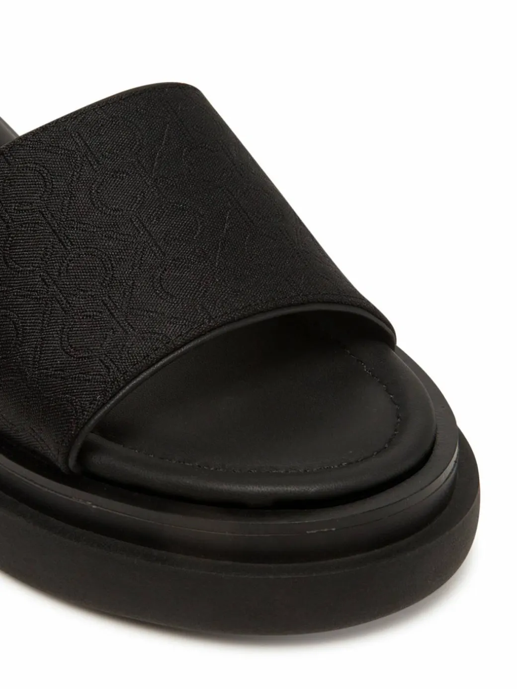Ciabatte Flatform Slide Jacq HW0HW02461 Nero