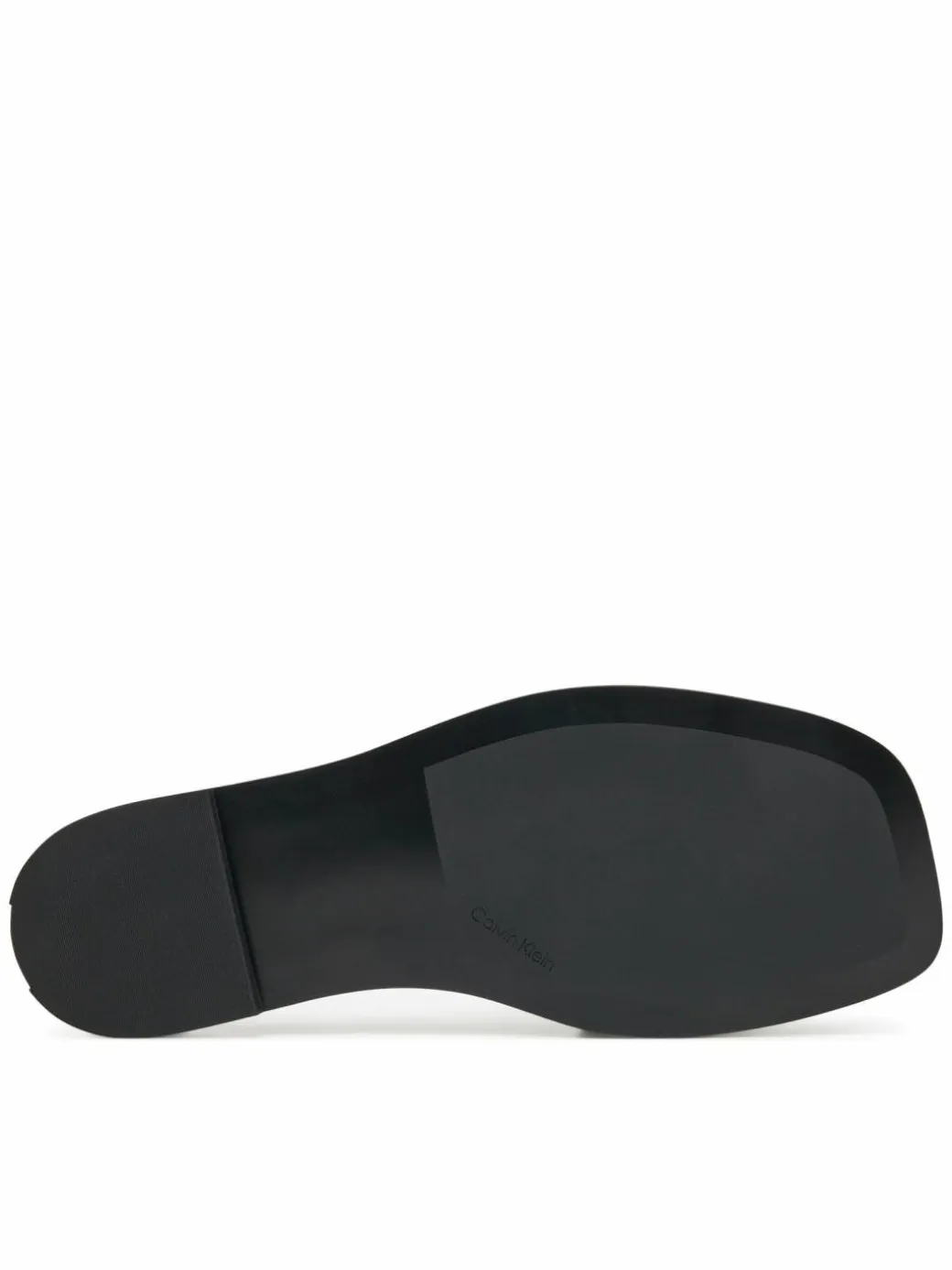 Ciabatte Flat Slide W/Buckle - Lth HW0HW02490 Grigio